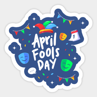 April Fool's Day Sticker